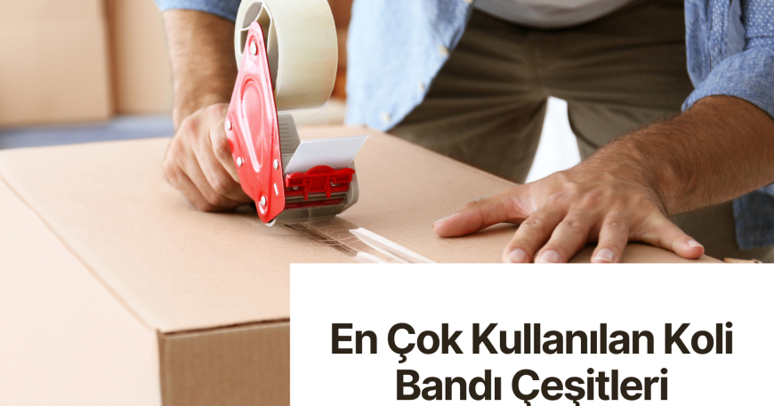 En Çok Kullanılan Koli Bandı Çeşitleri