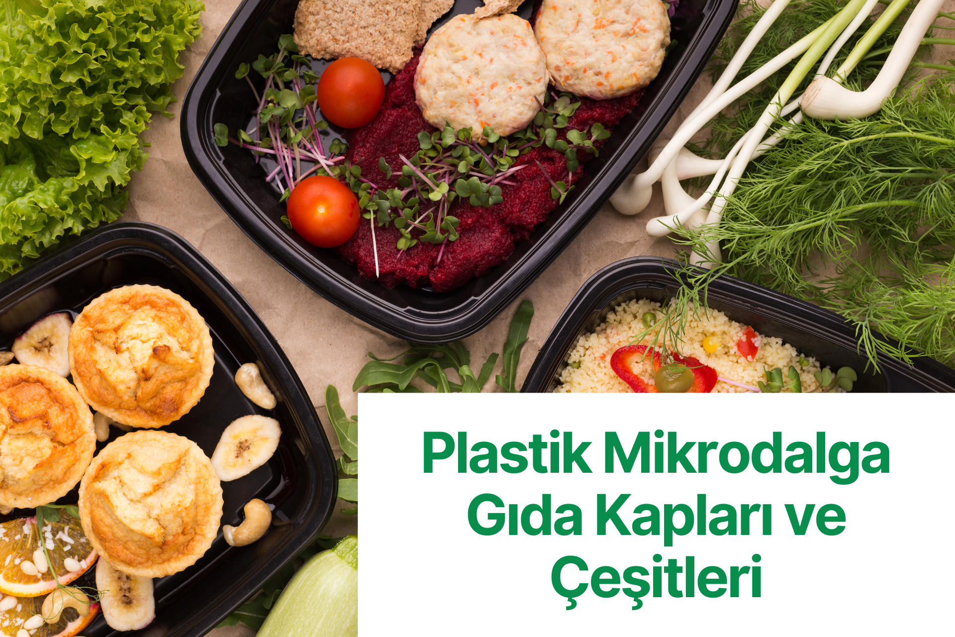 Mikrodalga Gıda Kapları