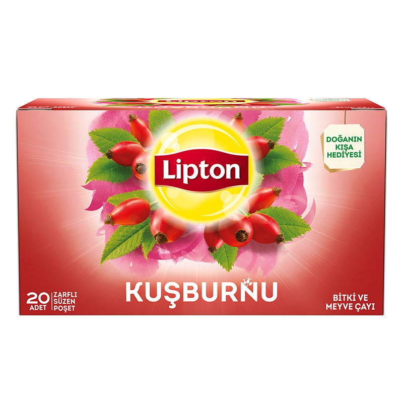 Lipton Kuşburnu Bitki Çayı 20'li
