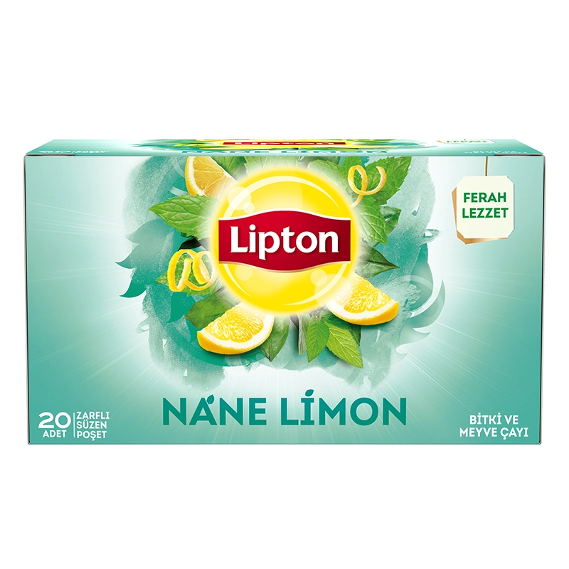 Lipton Nane Limon Bitki Çayı 20'li