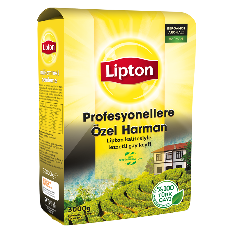 Lipton Profesyonellere Özel Harman Dökme Çay 3000 Gr Siyah Çay