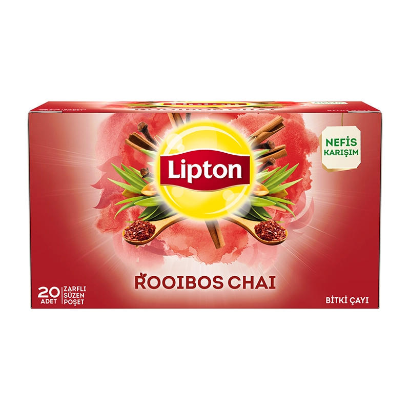 Lipton Rooibos Chai Bardak Poşet Bitki Çayı 20'li