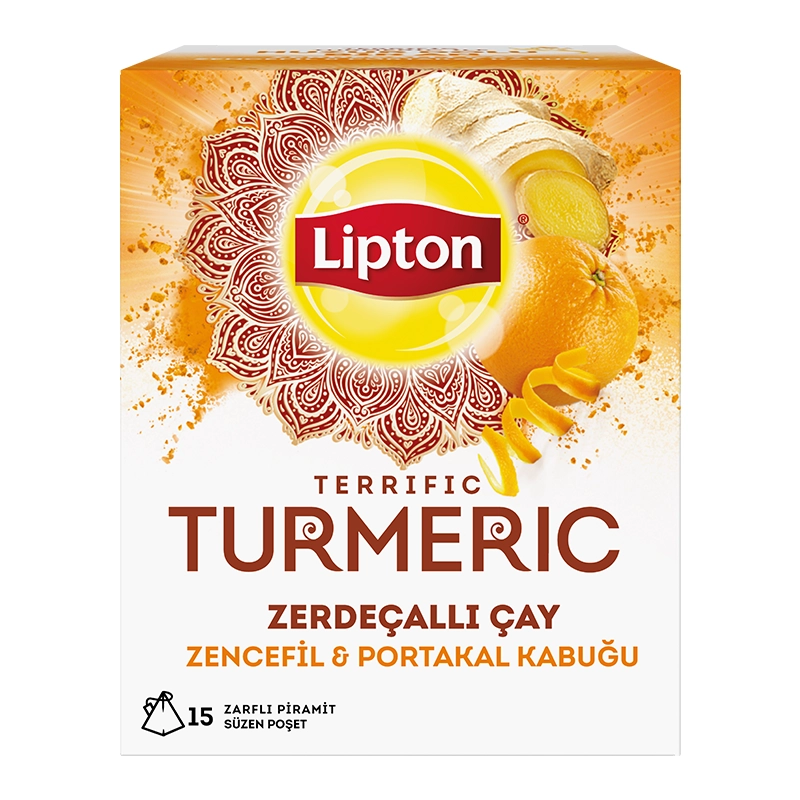 Lipton Turmeric Bardak Poşet Süzen Çay 15'li