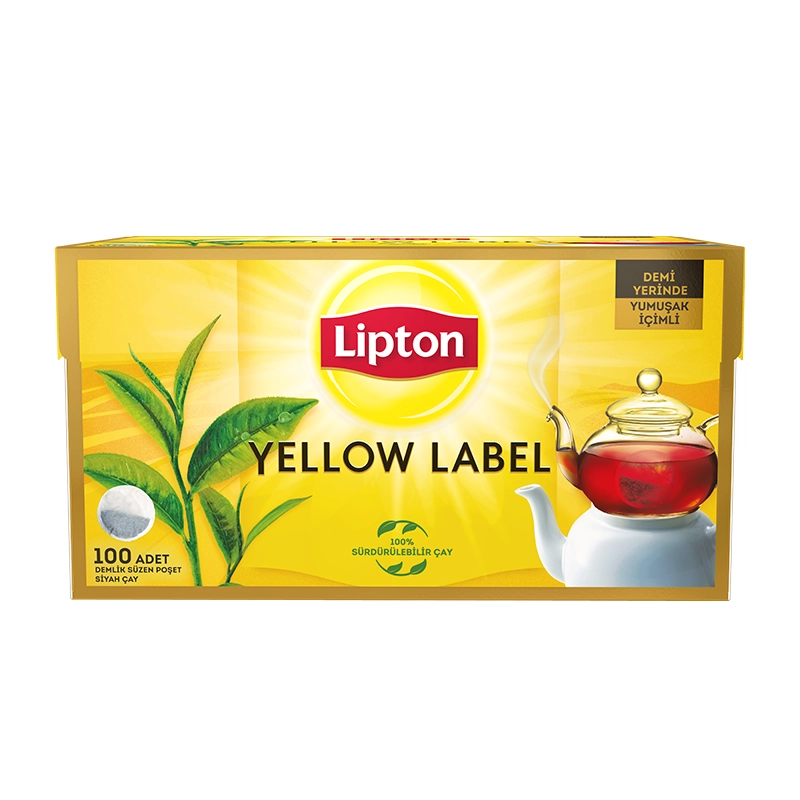 Lipton Yellow Label 100' lü Demlik Poşet Çay