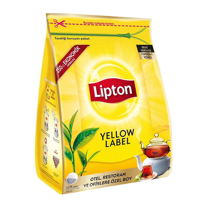 Lipton Yellow Label 250 Adet Demlik Poşet Çay