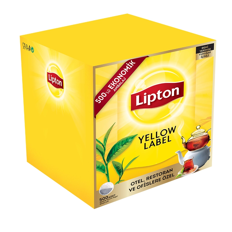 Lipton Yellow Label 500'lü Demlik Poşet Çay