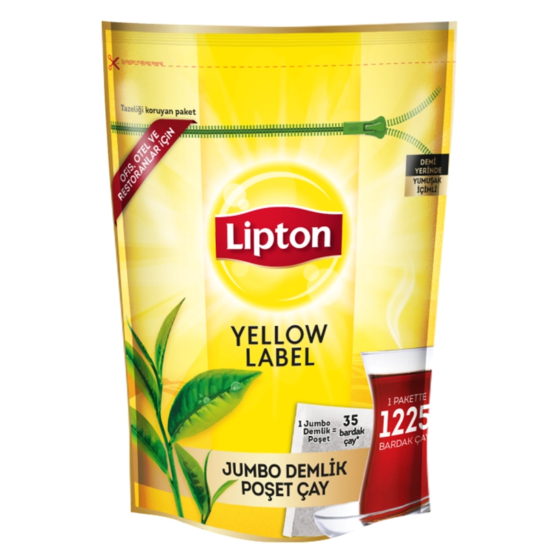 Lipton Yellow Label Jumbo Demlik Poşet Çay 20gr 30'lu